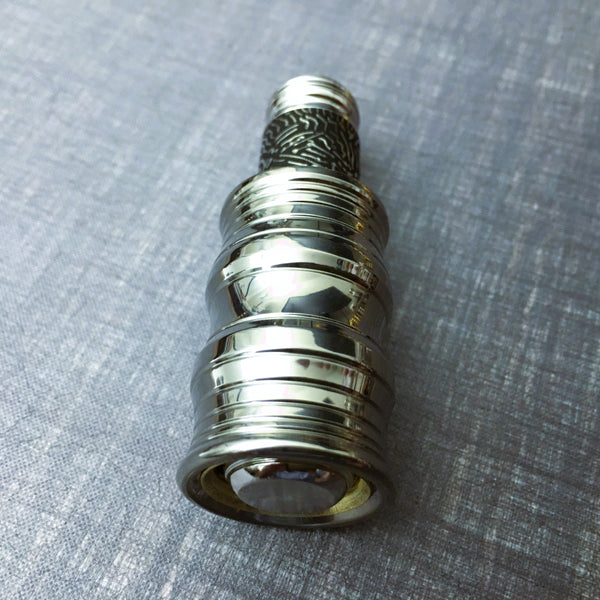 The Quantum Wave (Polished-Ti w/ Rhodium & Engraved Black DLC)