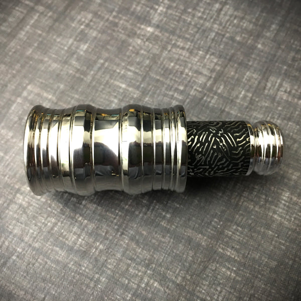 The Quantum Wave (Polished-Ti w/ Rhodium & Engraved Black DLC)