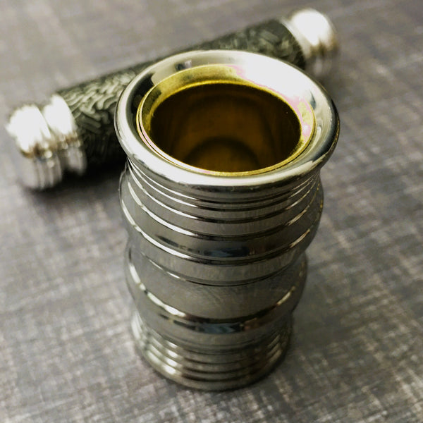 The Quantum Wave (Polished-Ti w/ Rhodium & Engraved Black DLC)