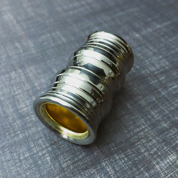 The Quantum Wave (Polished-Ti w/ Rhodium & Engraved Black DLC)