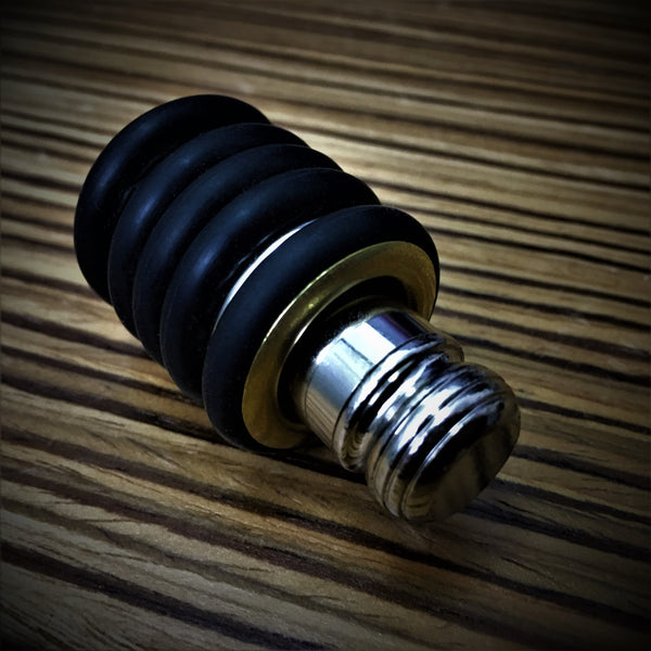 Nano-Baby Prototype (Black Rubber & Brass)