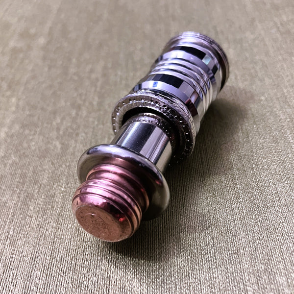 Smashed-Alien Proto-Clacker (w/ Tungsten, SS, Crystal-Ti, Copper, Steel & Nickel)