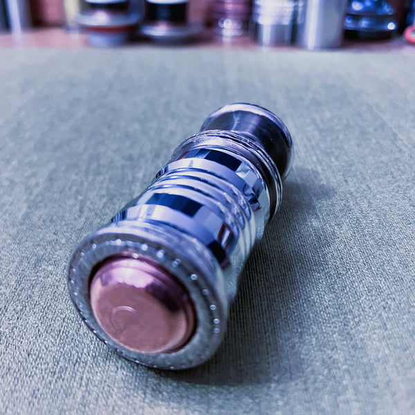 Smashed-Alien Proto-Clacker (w/ Tungsten, SS, Crystal-Ti, Copper, Steel & Nickel)