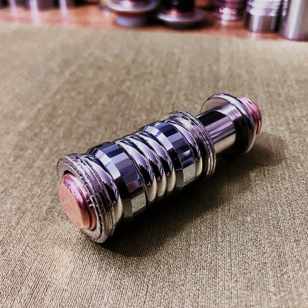 Smashed-Alien Proto-Clacker (w/ Tungsten, SS, Crystal-Ti, Copper, Steel & Nickel)