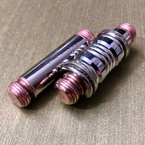 Smashed-Alien Proto-Clacker (w/ Tungsten, SS, Crystal-Ti, Copper, Steel & Nickel)