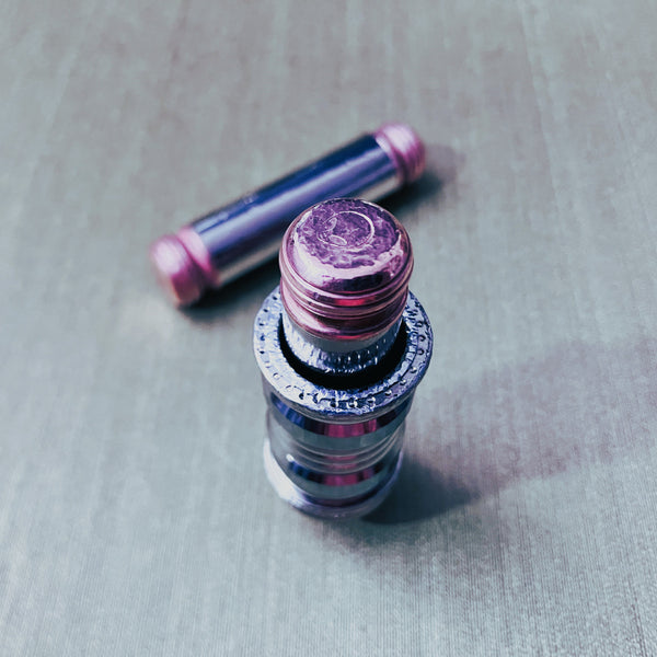 Smashed-Alien Proto-Clacker (w/ Tungsten, SS, Crystal-Ti, Copper, Steel & Nickel)