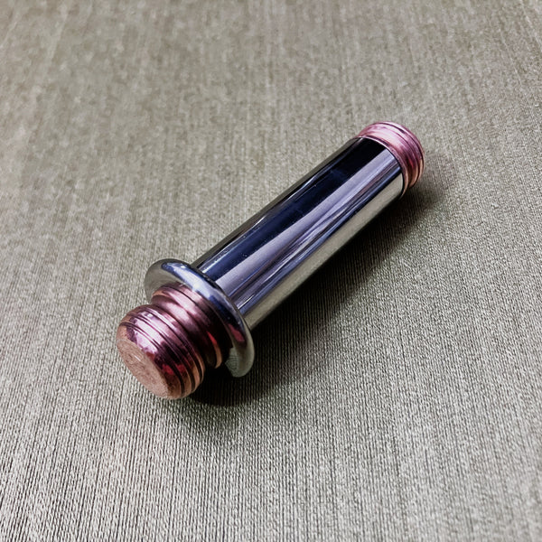 Smashed-Alien Proto-Clacker (w/ Tungsten, SS, Crystal-Ti, Copper, Steel & Nickel)