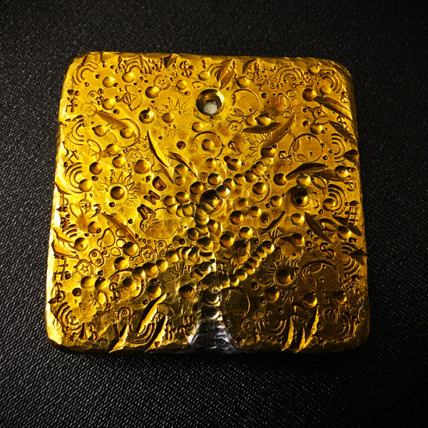 Smashed-Alien Beat Coin (Gold [P] over #6061 Copper-plated Aluminum)
