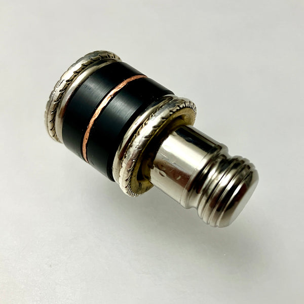 The Teeny Thinket (Black Acetal, Copper & Nickel-2)