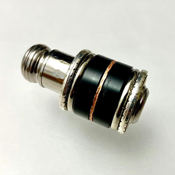 The Teeny Thinket (Black Acetal, Copper & Nickel-2)