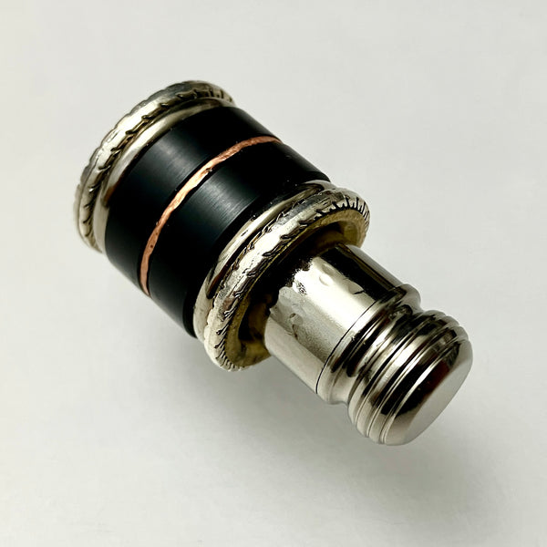 The Teeny Thinket (Black Acetal, Copper & Nickel-2)